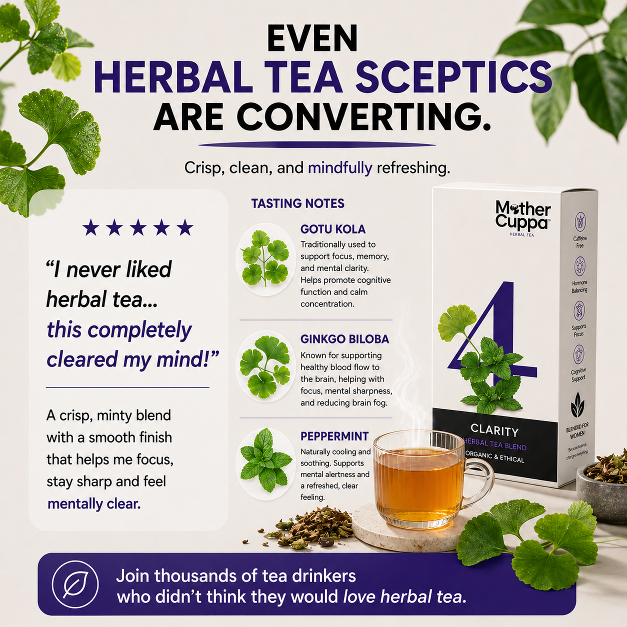 Cuffa Tea CLARITY – Mother Cuppa Tea