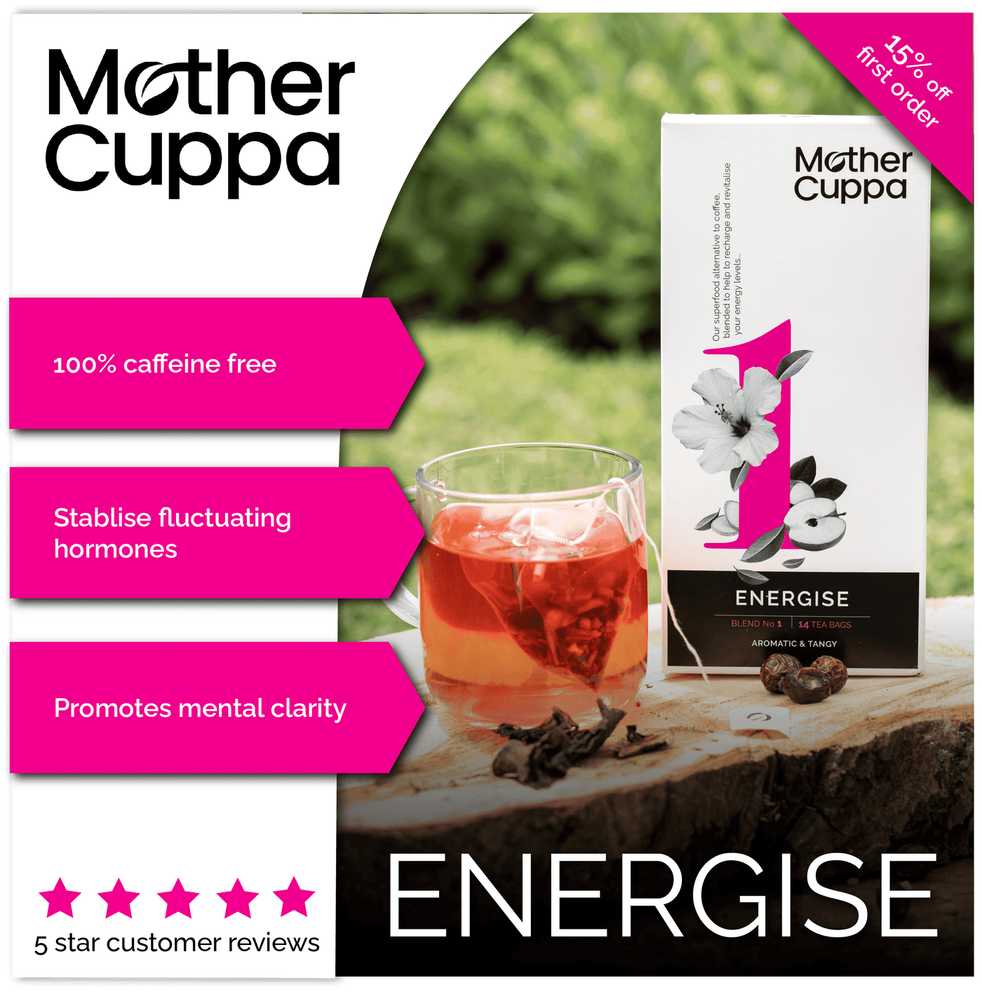 Cuppa Tea Ranking Buy Energising Herbal Tea for Women | Mother Cuppa Tea