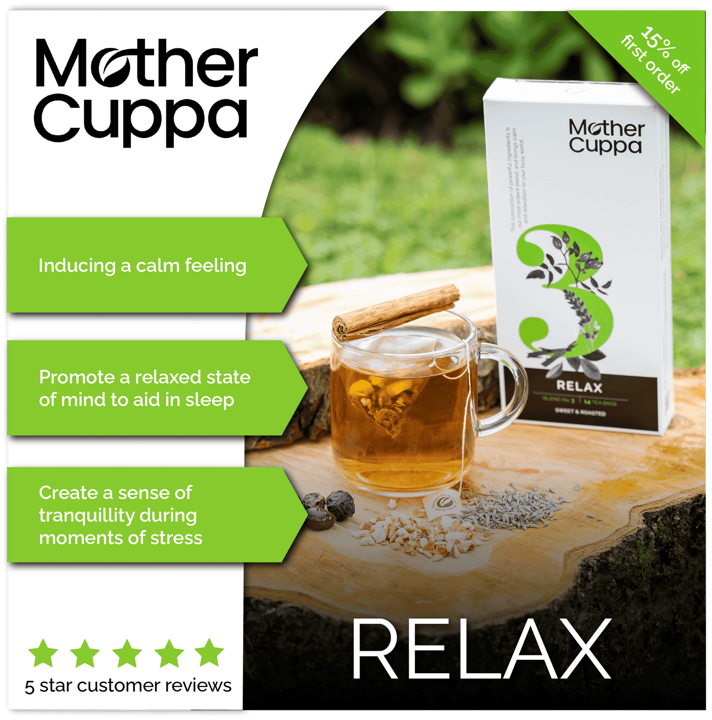 Cuppa Tea Ranking Buy Online Relaxing herbal tea for Women at Mother Cuppa Tea