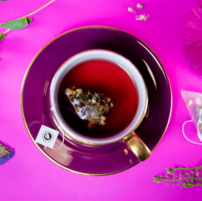 Energising Herbal Tea After Making